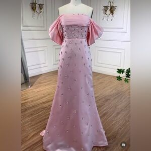 Custom made evening gown